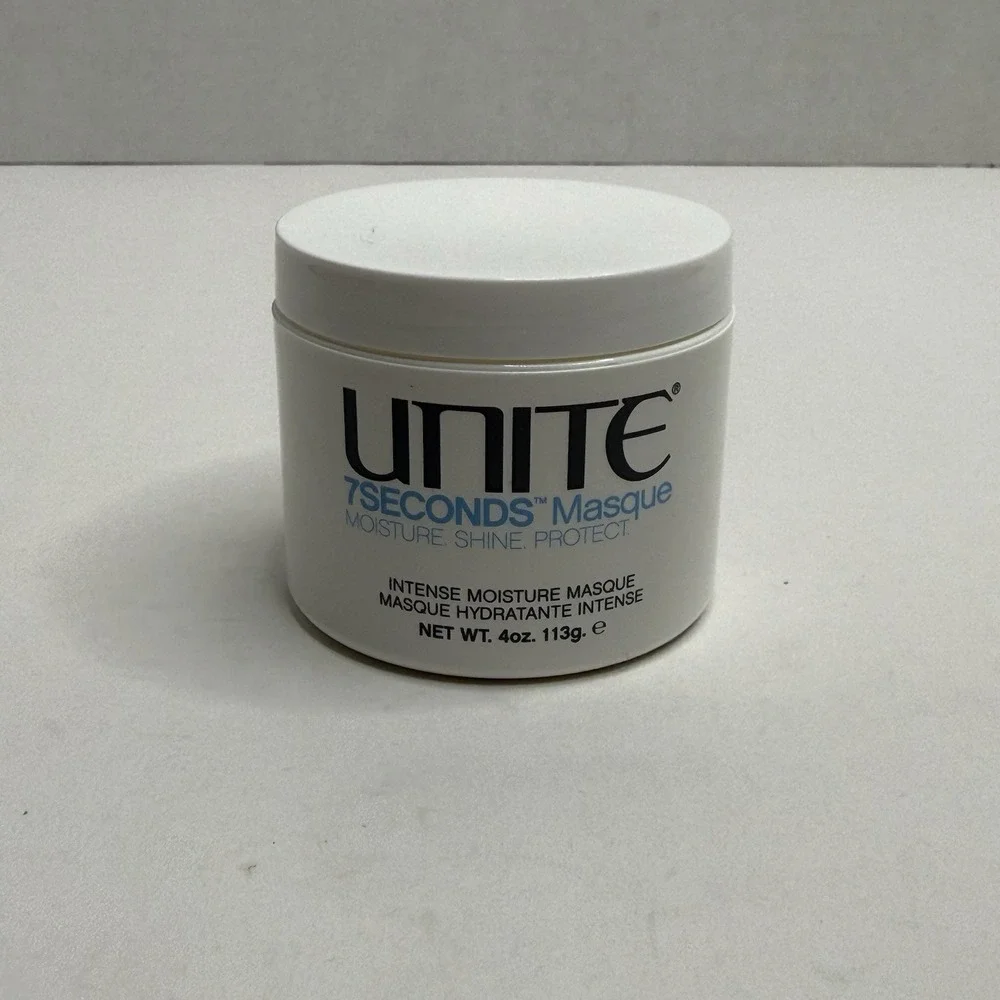 UNITE 7SECONDS Masque 4oz Intense Moisture Hair Treatment Salon